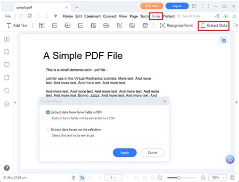 Online And Offline Solutions To Extract Data From Pdf Easily