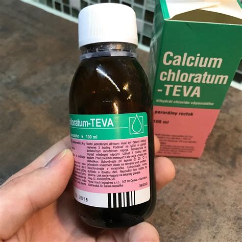 Calcium Chloratum TEVA kašeľ hrdlo hlasivky recenzia ceny