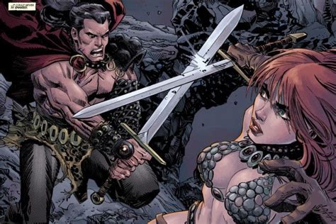 Conan Red Sonja 1 Comic Review Leather Girdle Boy And Metal Bikini