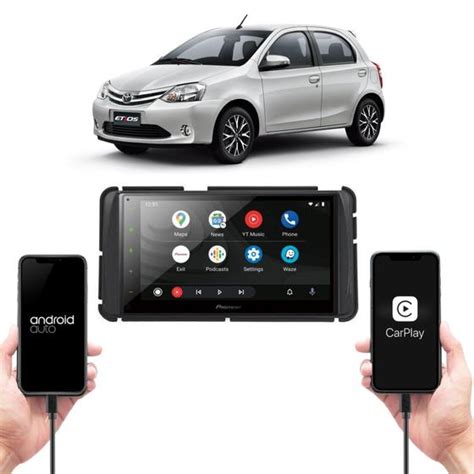 Central Multimidia Etios 2013 2014 2015 2016 2017 Android Auto Carplay