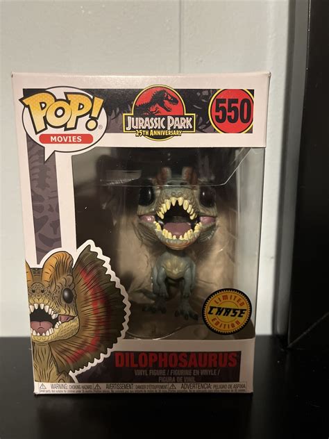 Mavin Funko Pop Movies Jurassic Park Dilophosaurus 550 Chase Vaulted