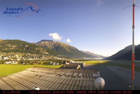 Live HD Webcam Samedan: Engadin Airport,Samedan: Engadin Airport Webcam ...