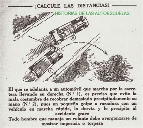 Historias De Las Autoescuelas Y Del TrÁfico Aquellas Autoescuelas Del