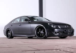 Cls W With Bodykit And Meciii Pc Wheels In Full Matt Black Cls W