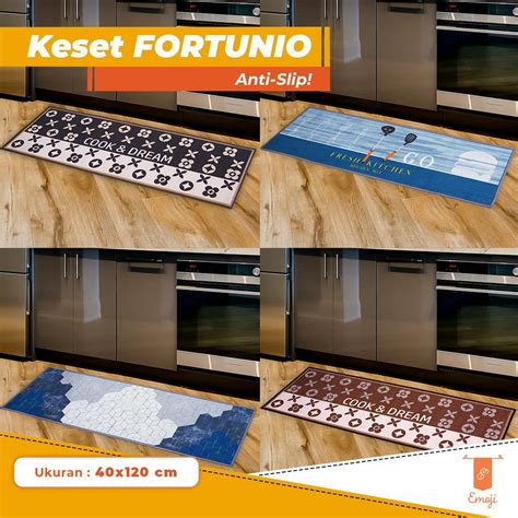 Jual Keset Dapur Anti Slip X Cm Fortunio Keset Panjang Keset