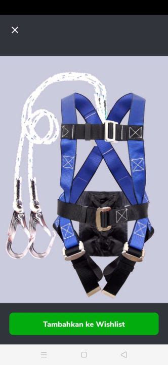 Full Body Harness Double Big Hook Plus Tali Dada Gosave Ecofit