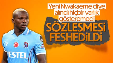 Trabzonspor Da Kouassi Nin S Zle Mesi Kar L Kl Feshedildi