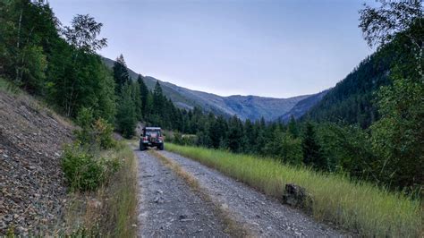 North Fork Lost Creek Road Montana Offroad Trail Guide And Map