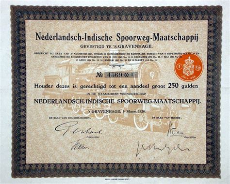 Nederlandsch Indische Spoorweg Maatschappij 1920 Kaufen Auf Ricardo