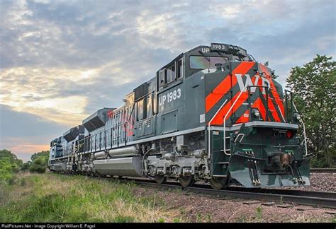 UP 1983 Union Pacific EMD SD70ACe at Rochelle, Illinois by William E. Pagel | Union pacific ...