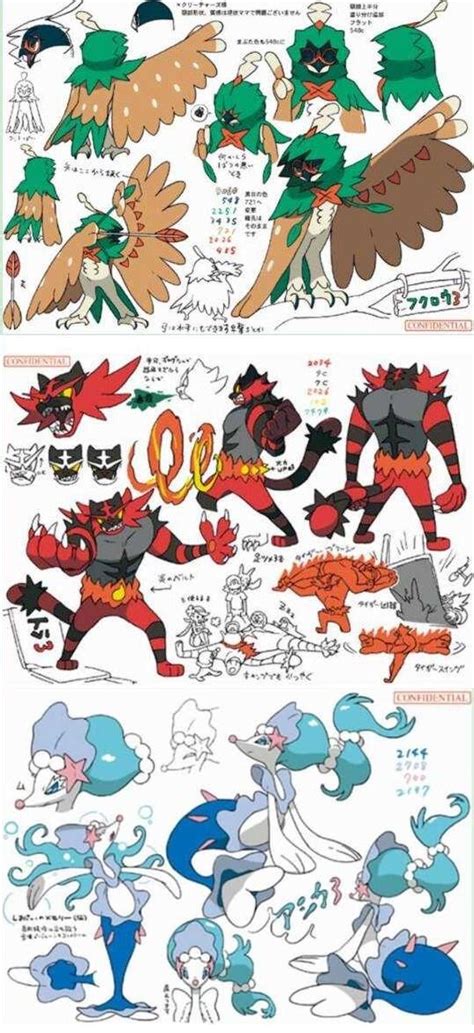 Rumor: Final starter evolutions leaked for Pokemon Sun/Moon