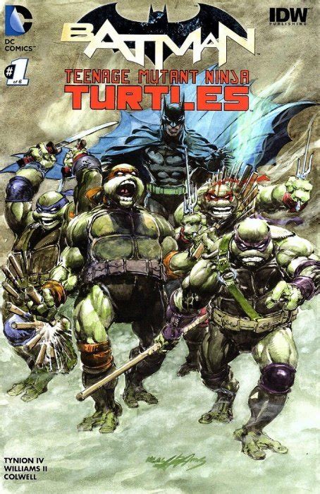 Batman / Teenage Mutant Ninja Turtles 1 (DC Comics) - ComicBookRealm.com