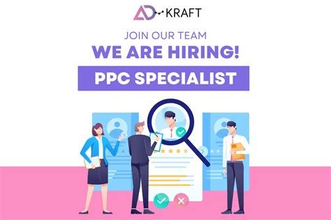 PPC Specialist Job Opening Ad Kraft