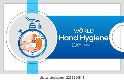 World Hand Hygiene Day Observed Every Stock Vector Royalty Free