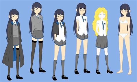 Ravenclaws Preview Uniform Design By Rainwater Hentai Foundry