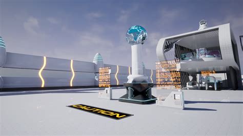 FUTURISTIC BASE MODULAR in Props - UE Marketplace