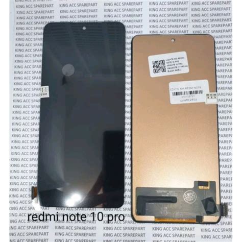 Jual LCD TOUCHSCREEN XIAOMI REDMI NOTE 10 PRO 4G NOTE 10 PRO MAX NOTE