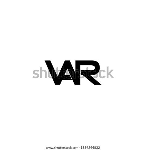 Var Letter Original Monogram Logo Design Stock Vector (Royalty Free ...