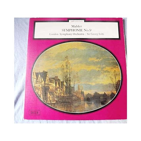 Mahler symphony n9 2 lp stéréo de Georg Solti London