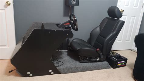 My Ricmotech RS1 Build With An E46 Sport Seat And Fanatec CSR Wheel And