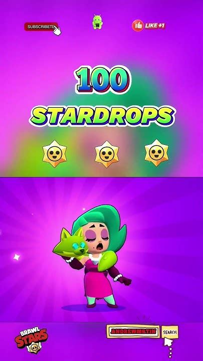 🔴🤞‼️abrimos⭐️100 Stardrops⭐️con Mucha Suerte🍀‼️ ️brawl Star⬅️ Youtube