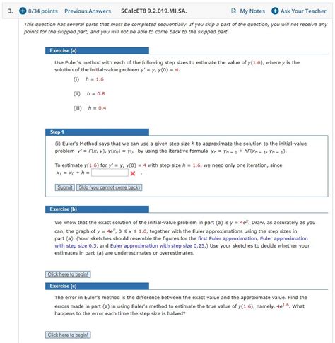 Solved Points Previous Answers Scalcet Chegg