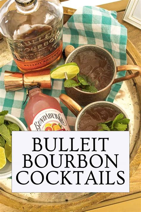 Bulleit Bourbon Cocktails to Try | Thoughtfully Simple