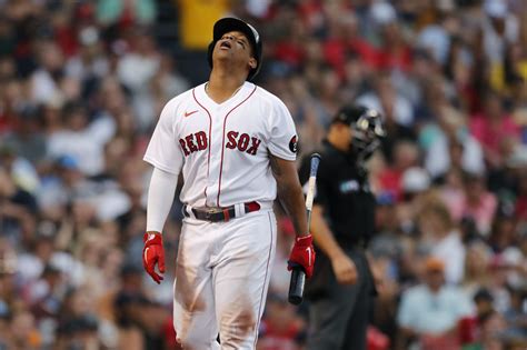 Rafael Devers Out Of Boston Red Sox Lineup With Back Injury Christian Vázquez At First Base Vs