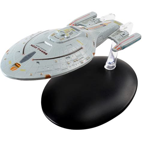 Star Trek Die-Cast Toy Ship Model: U.S.S. Voyager NCC-74656 Figure ...