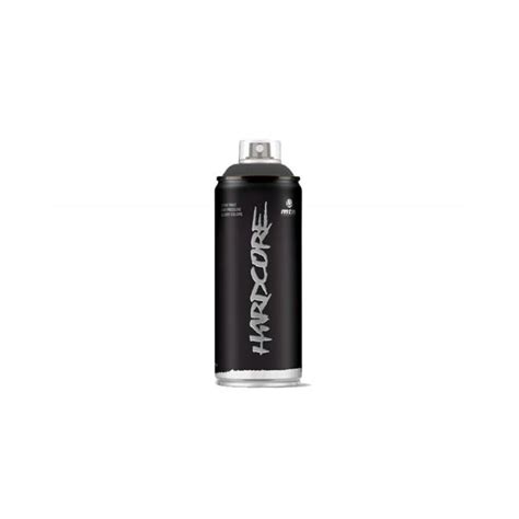 Spray Hardcore Negro Brillante Ml Montana Pintulac