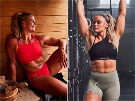 Crossfit star Sara Sigmundsdottir swears by 2 exercises for strong and ...