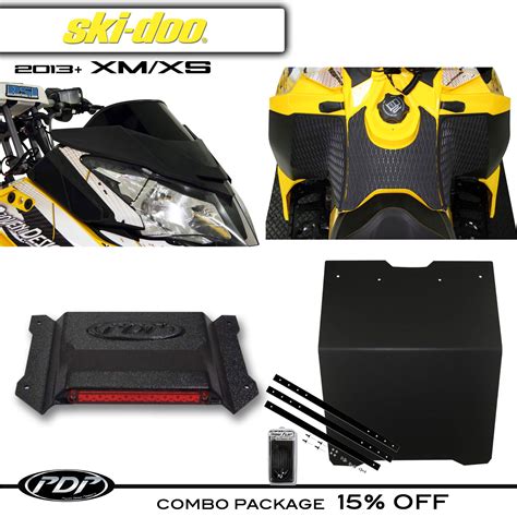 Ski Doo REV XM XS 13 21 Accessory Combo Package Proven Design Products