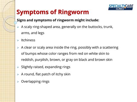 PPT - Ringworm (Body) - Symptoms, Causes, and Treatment PowerPoint ...