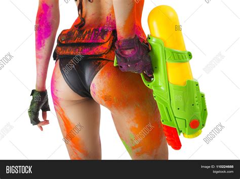 Happy Holi Festival Image And Photo Free Trial Bigstock