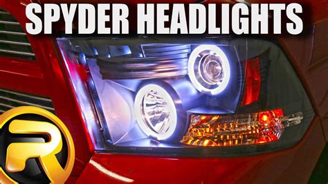 How To Install Spyder Halo Headlights Youtube