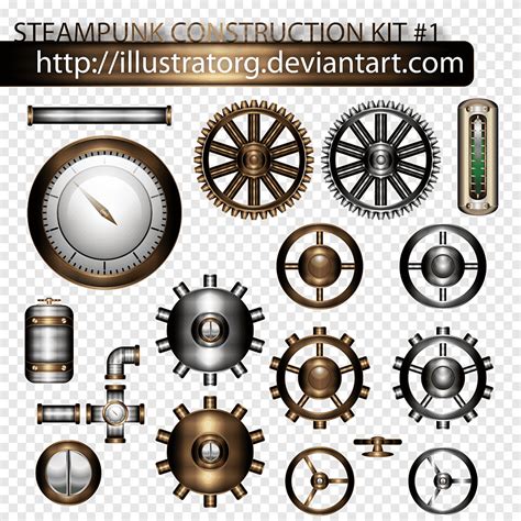 STEAMPUNK CONSTRUCTION KIT 1 مجموعة أدوات بناء البخار المتنوعة