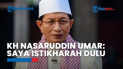 Diisukan Jadi Bakal Cawapres Ganjar KH Nasaruddin Umar Saya