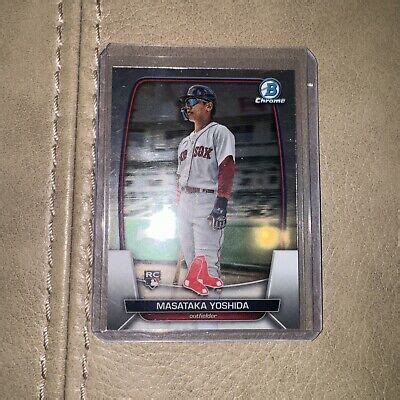 2023 Bowman Chrome 75 Masataka Yoshida RC Boston Red Sox Rookie EBay