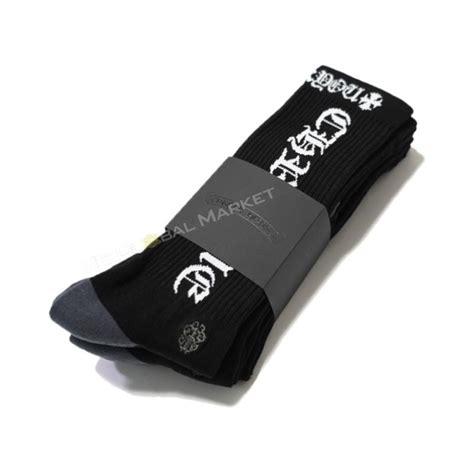 CHROME HEARTS クロムハーツ 靴下 FUCK YOU ソックス ブラック 3足セット エムジーエム 通販 Yahoo ショッピング