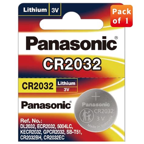 CR2032 Genuine Panasonic Lithium Battery 3V CR 2032 5BE Shopee Malaysia