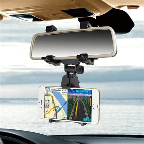 Car Rear View Mirror Mount Universal Phone Holder