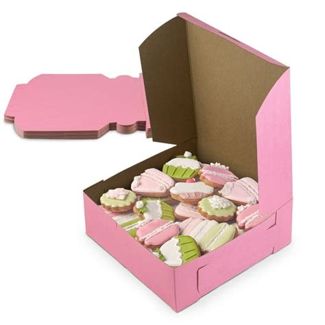 Pink Bakery Boxes