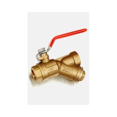 Medium Pressure Brass Ball Valve With Strainer At Rs 460 Piece In Jalandhar Id 14561570262