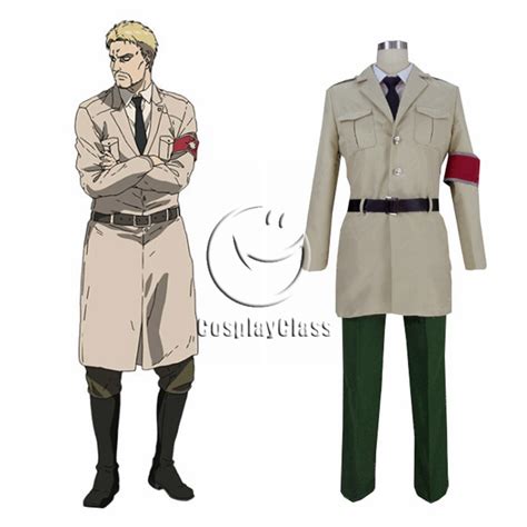 Attack on Titan The Final Season Reiner Braun Cosplay Costume - CosplayClass