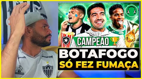 REACT FUTPARODIAS PALMEIRAS CAMPEÃO E BOTAFOGO NÃO KKK Paródia