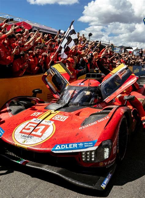 2023 AF Corsa Ferrari 499P Car No 51 Driven By Antonio Giovanazzi