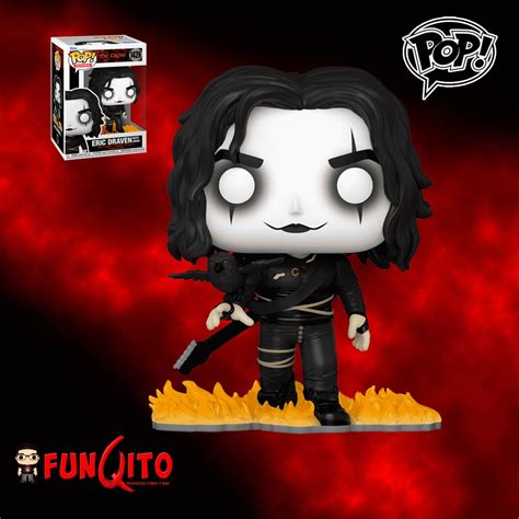 The Crow Eric Draven Fuego Funko Pop Funqito