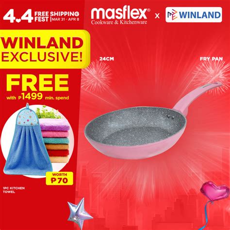 Masflex By Winland Spectrum Aluminum Non Stick Induction Fry Pan Cm