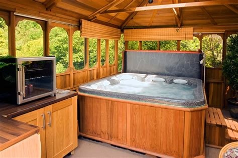 Diy Hot Tub Gazebo With Bar Create Your Dream Outdoor Oasis