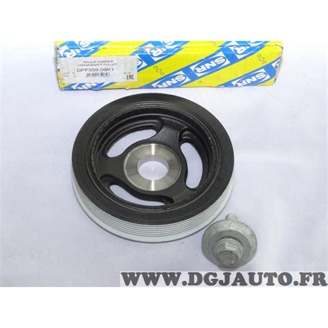 Poulie Damper Vilebrequin Snr Dpf K Pour Citroen C C C C